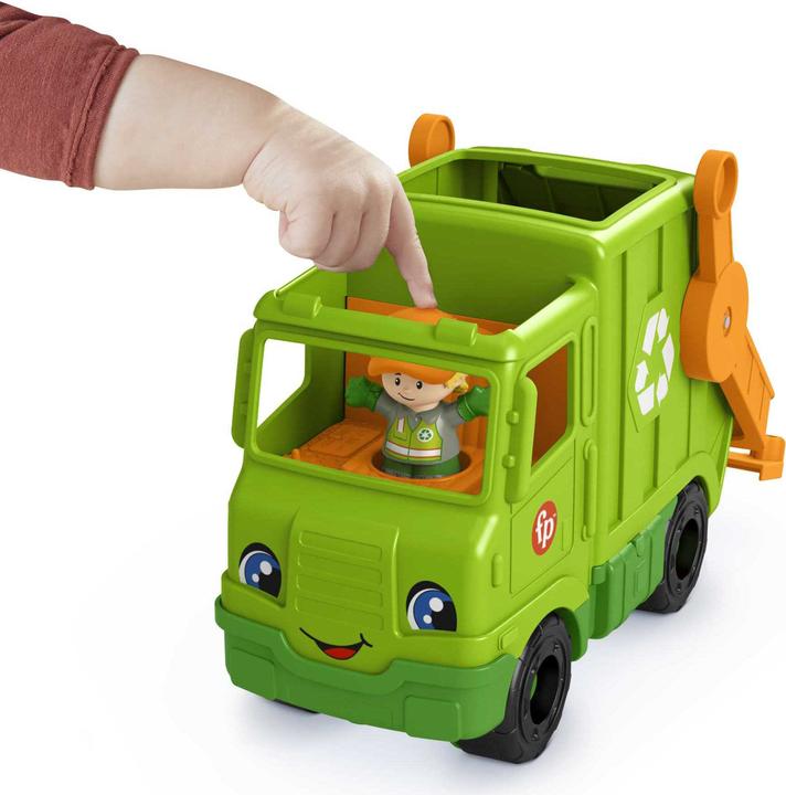 Produktbild Fisher-Price Little People Recycling Müllwagen