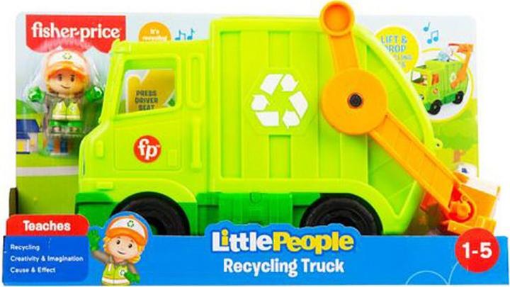 Produktbild Fisher-Price Little People Recycling Müllwagen