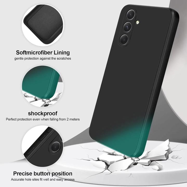 Actual product image RPD Samsung Galaxy S25 - Silikon Schutzhülle, schwarz (Samsung Galaxy S25)