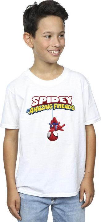 Immagine prodotto Spider-Man Hanging Upside Down Maglietta Ragazzi (116)