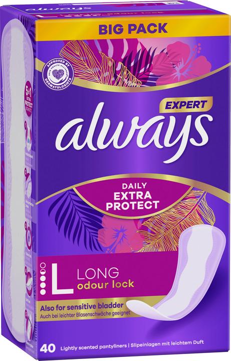 Produktbild Always Expert Daily Extra Protect (40 x, Slipeinlagen)