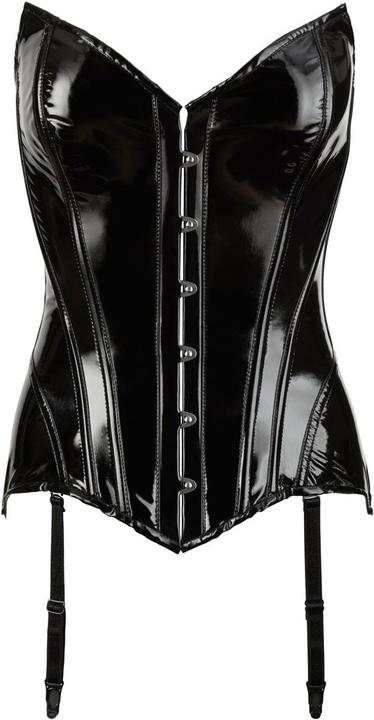Actual product image Black Level Vinyl Corsage L (L)