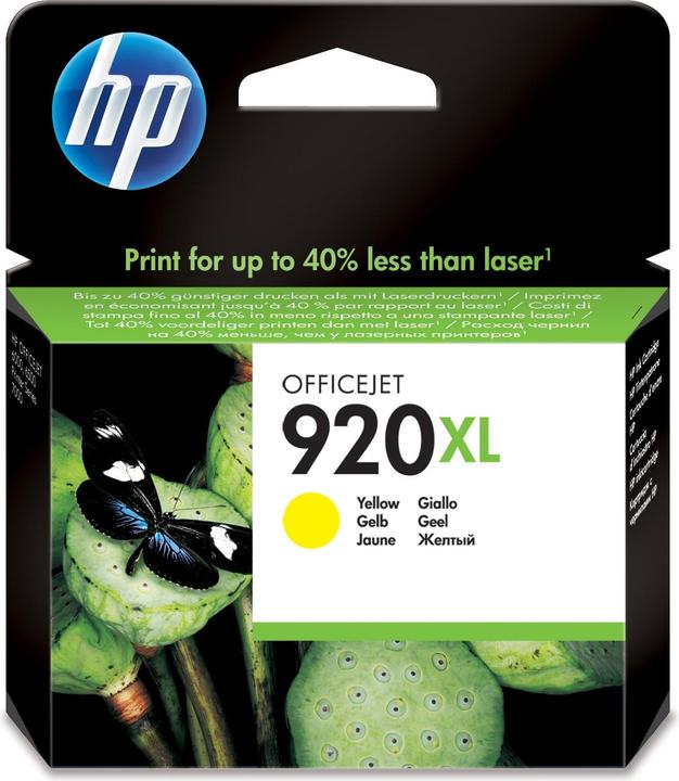 Produktbild HP CD974AE 920XL Tintenpatrone gelb 700 Seiten ISO/IEC 24711 8ml Gelb OfficeJet 6000 (Y)