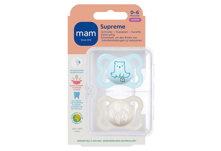 Produktbild MAM Supreme (2 x, bis 6 Monate)
