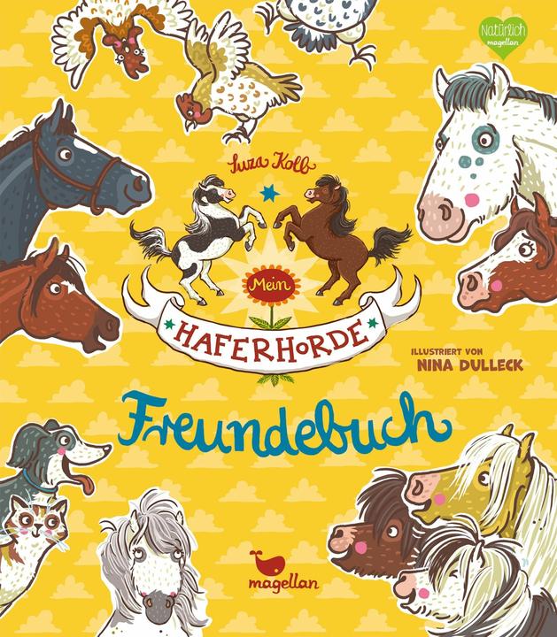 Produktbild Mein Haferhorde-Freundebuch (Deutsch, Suza Kolb, Nina Dulleck, 2023)