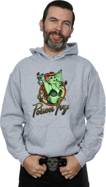 Actual product image Mens DC Bombshells Poison Ivy Badge Hoodie (XL)