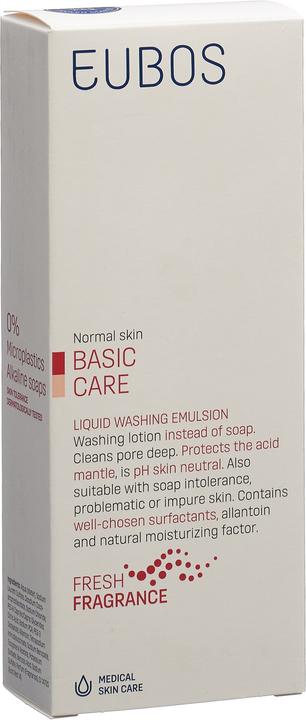 Actual product image Eubos Seife liquid parfümiert rosa (Soap lotion, 200 ml)