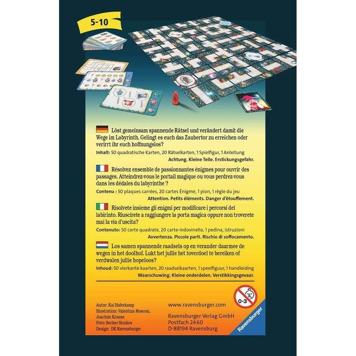 Actual product image Ravensburger Escape the Labyrinth (German, French, Italian)