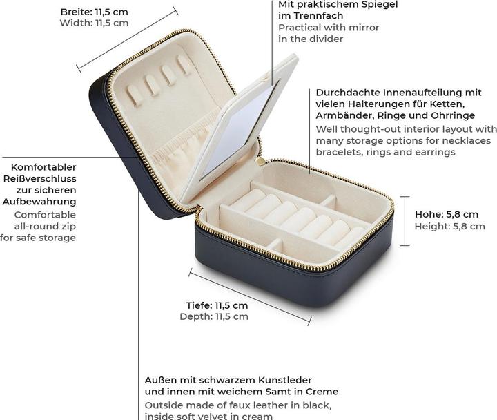 Produktbild Glanzstücke München Damen Kunstleder schwarz
