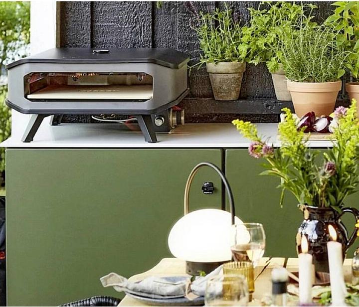 Produktbild Cozze 13" Pizzaofen mit Thermometer/Pizzastein (Pizzaofen Gas)