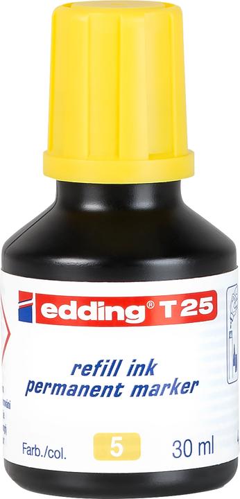 Edding Nachfülltusche T25 (Nachfülleinheit, Gelb)