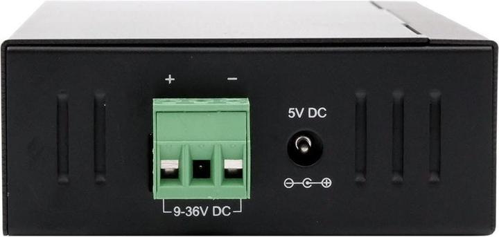 Image du produit Exsys Hub métallique 7 ports USB 2.0, pour montage sur table, mural ou sur rail DIN, USB 2.0 inclus (USB-B, 7 Ports)