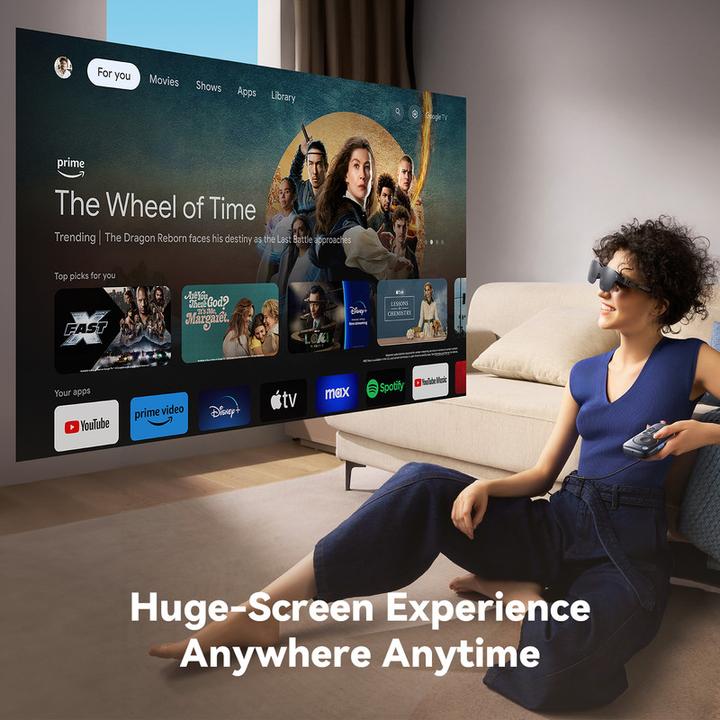 Produktbild RayNeo Pocket TV Accessory for Air 2 Massive Content Library On-The-Go Powered by Google TV