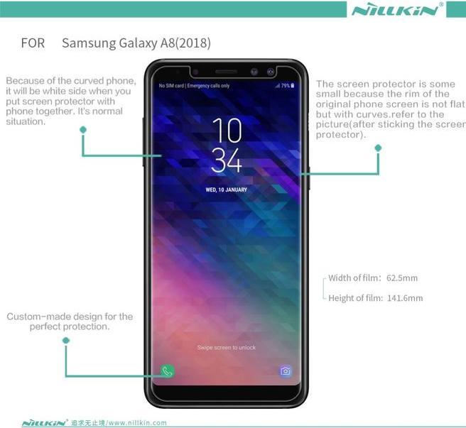Image du produit Nillkin Série Super Clear (1 pièce(s), Samsung Galaxy A8 (2018))