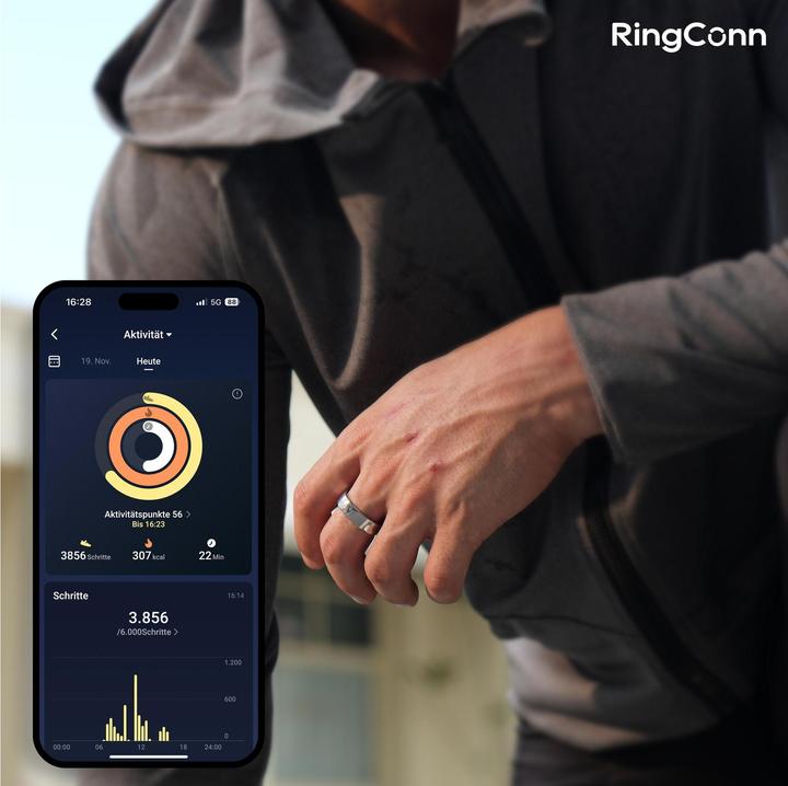 Productafbeelding RingConn Smart Ring (Gen2) (10, Goud)