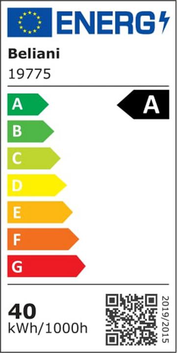 Energy Label Beliani Ceiling light gold 5-light LUGA (1442 lm)
