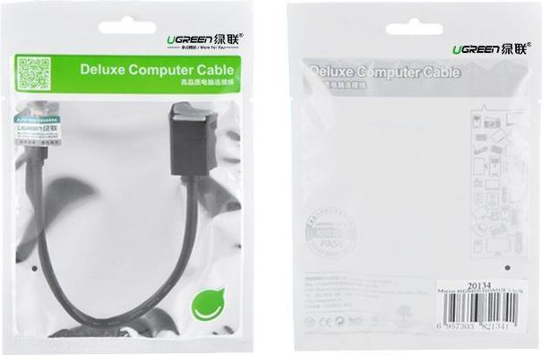 Actual product image Ugreen Micro HDMI (Typ D) — HDMI (Typ A) (0.10 m, HDMI)