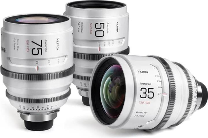 Immagine prodotto Viltrox SET di lenti anamorfiche 35/50/75 mm T2.0 1.33X con attacco PL (L-mount, Full-frame)