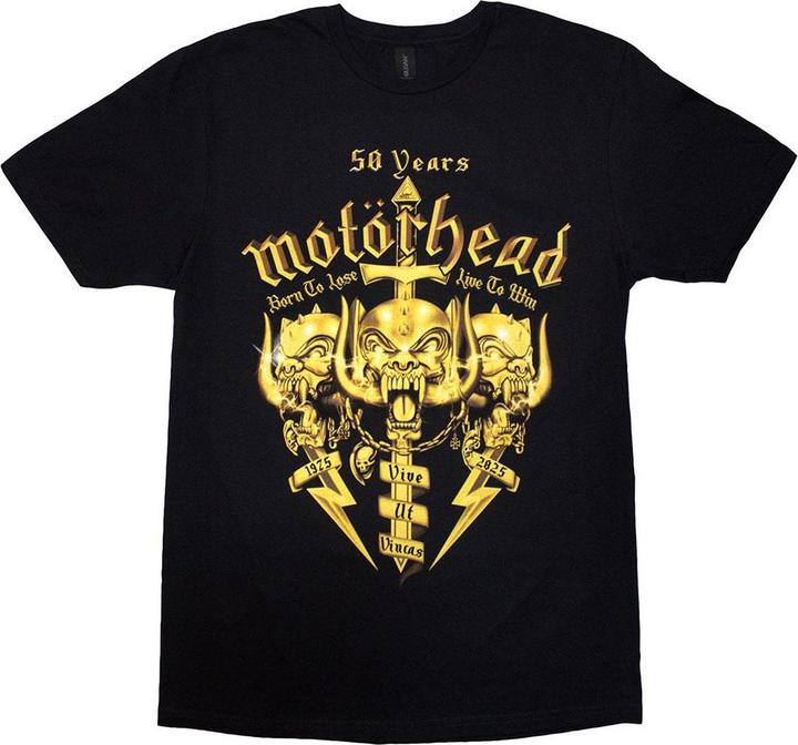 Immagine prodotto Motorhead 50 Years Swords & Warpig Maglietta Adulto Unisex (XL)