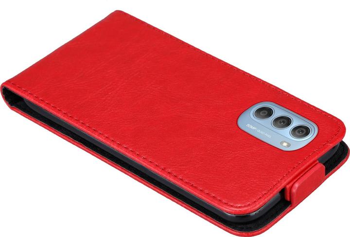 Actual product image Cadorabo Flip like Invis cover (Motorola Moto G51 5G)