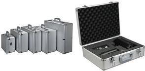 Actual product image Alumaxx Multifunctional case "STRATOS I", silver, made of aluminium, for storage and transport of technical