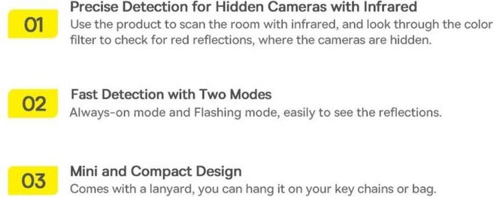 Produktbild Baseus Heyo Camera Detector (Diverse)