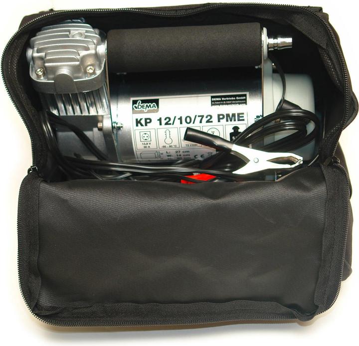 Immagine prodotto Dema Compressore 12V Offroad con accessori (10 bar, 72 l)