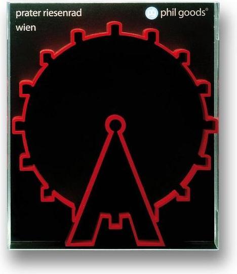 Produktbild Phil Goods Guetzliform Riesenrad Wien rot