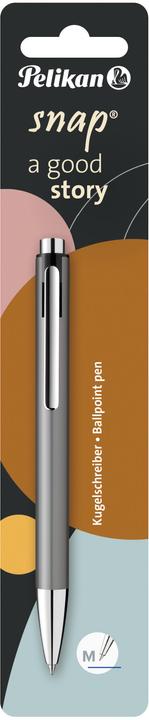 Actual product image Pelikan Ballpoint pen Snap Metallic M 817646 Platinum (Platinum, 1 x)
