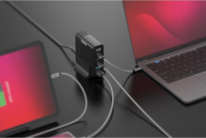 Productafbeelding Sitecom 140W PD DESKTOP LADER, LED (140 W)