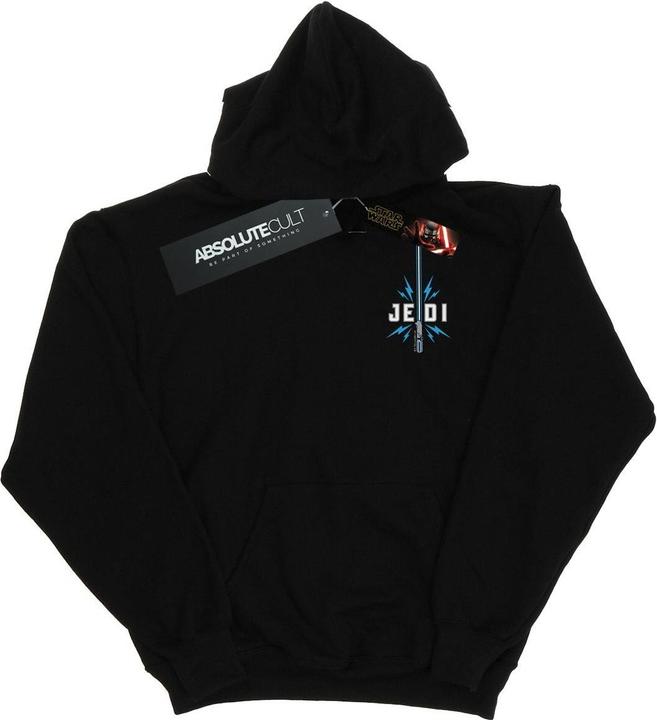 Actual product image Star Wars Mens The Rise Of Skywalker Jedi Badge Breast Print Hoodie (3XL)