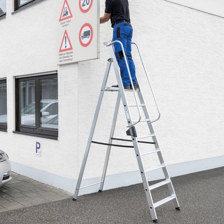 Produktbild Munk Plattformleiter 4 Stufen mit Ablageschale (Plattformleiter, 100 cm)