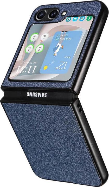 Image du produit Cover-Discount Galaxy Z Flip5 - Housse hybride bleu foncé (Samsung Galaxy Z Flip5)