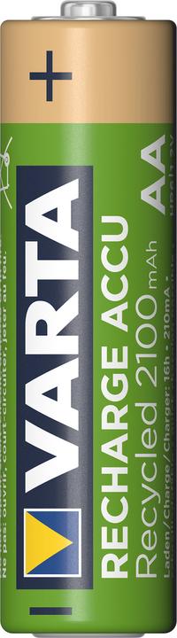 Actual product image Varta Battery AA Recycled AA 2100mAh Pack of 2 (2 pcs., AA, 2100 mAh)