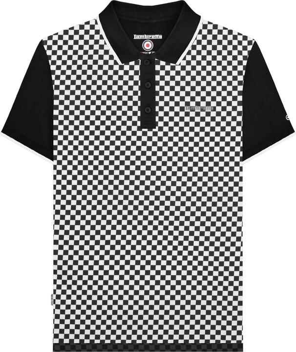 Lambretta Poloshirt Rundum bedruckt
