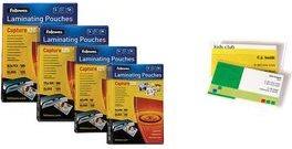 Actual product image Fellowes Capture 125, 75x105mm (ID card format, 100 Piece, 125 µm)