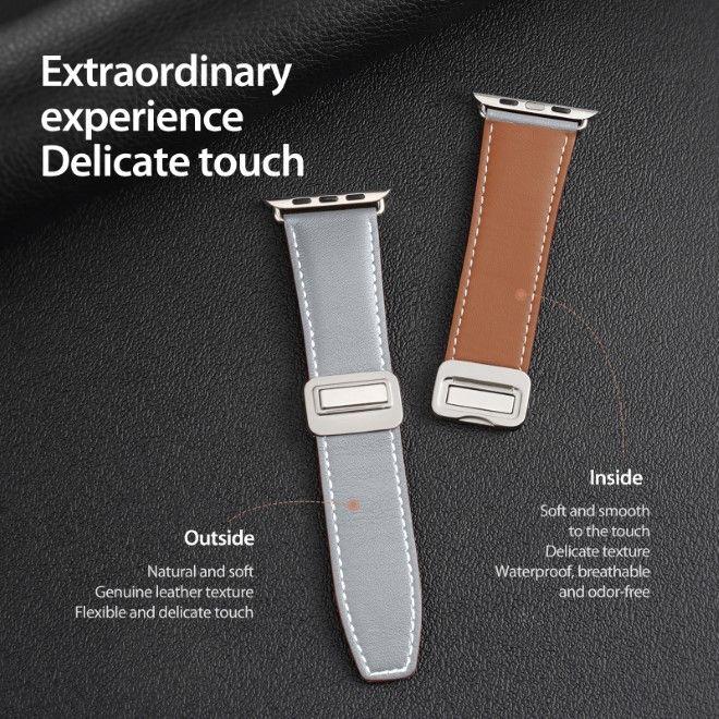 Actual product image Dux Ducis YA bracelet (41 mm, 38 mm, 40 mm, Genuine leather)
