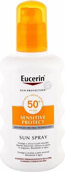 Image du produit Eucerin SENSITIVE PROTECT spray solaire SPF50+ 200 ml (Spray solaire, SPF 50+, 200 ml)