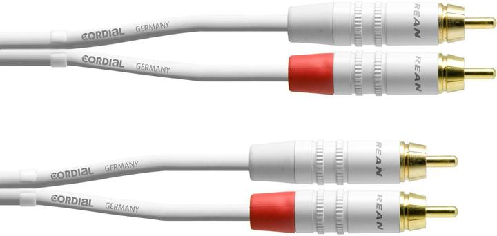 Actual product image Cordial CFU CC - Cinch connection cable unbalanced (0.90 m)