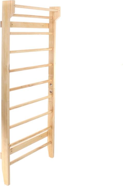 Immagine prodotto Wiltec Barre da parete Toboli in legno 195 cm parete da arrampicata parete da ginnastica parete fitness
