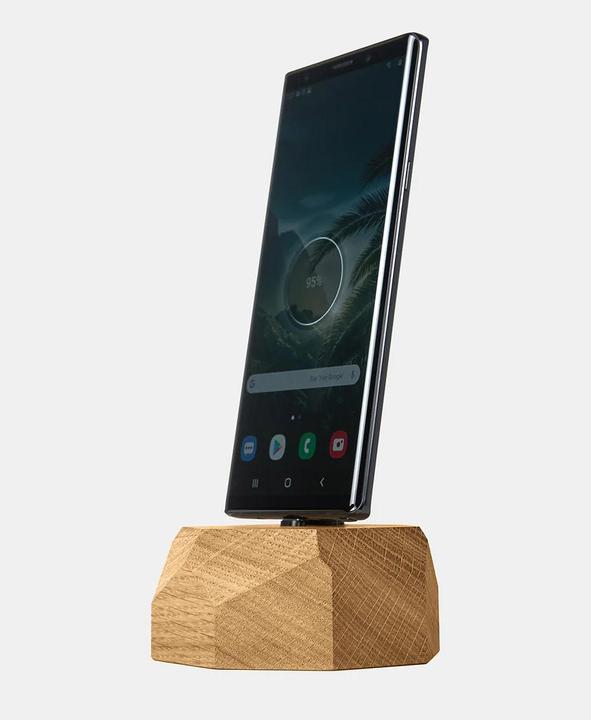 Actual product image Oakywood Geometric Dock - Docking station for smartphones - USB-C