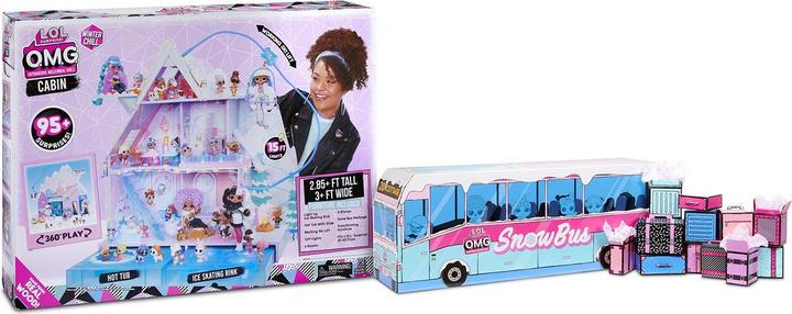 Actual product image MGA L.O.L. Surprise OMG Winter Chill Cabin