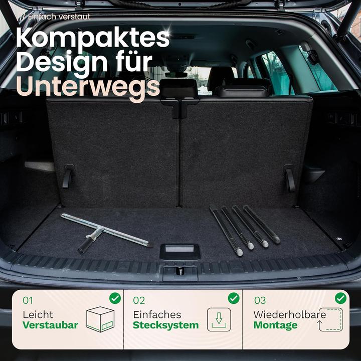 Immagine prodotto Novaliv 5X Wasserabzieher Boden Dusche 45 cm Auto mit 137 cm Stiel Duschabzieher Abzieher Dusche Bod
