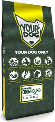 Actual product image Yourdog Black And Tan Coonhound Pup (12150 g)