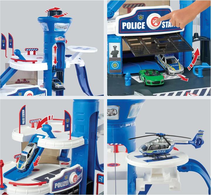Immagine prodotto Majorette Stazione di polizia Creatix + 1 veicolo