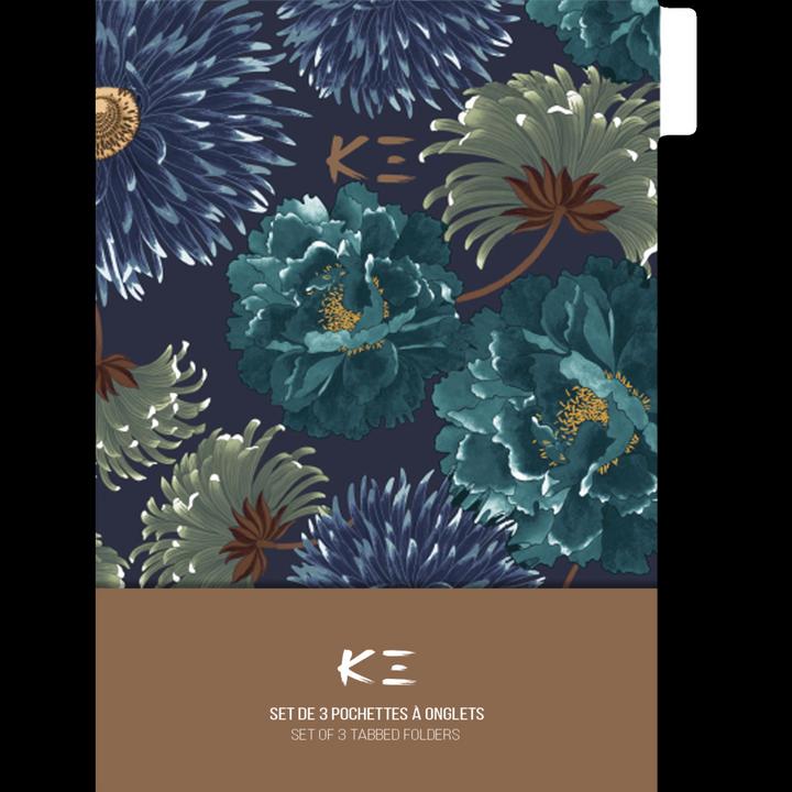 Produktbild Clairefontaine Kenzo Set 3 Registermappen (22 x 31 cm, 240 x)