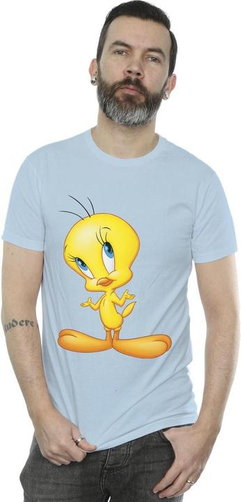 Actual product image Looney Tunes Mens Tweety Standing T-Shirt (XL)