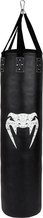 Actual product image Venum Challenger Heavy bag + Ceiling Hook - Black/White - Filled - 170cm (170 cm, 50 kg)