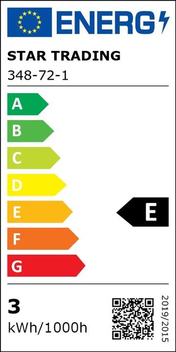 Energy Label Star Trading LED bulb GU10 2-pack Spotlight Basic (GU10, 2.40 W, 270 lm, 2 x, E)