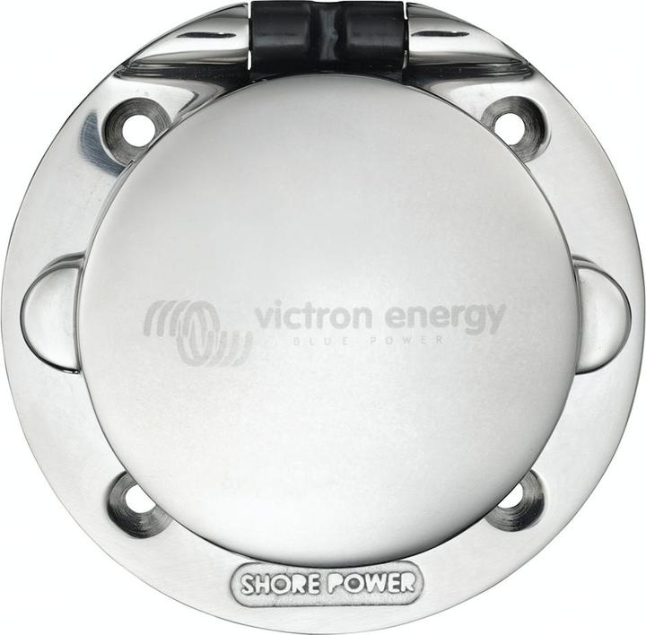 Produktbild Victron Energy Victron 32A Edelstahl Einbau-Steckdose Landstrom Boot Wohnmobil Yacht